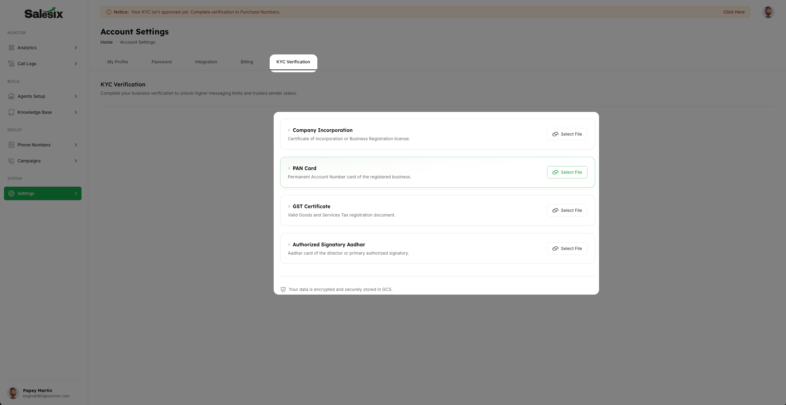 Trust & Compliance Verification